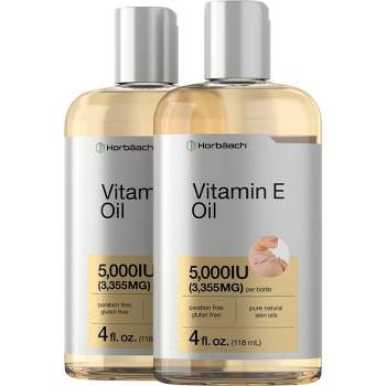 Horbaach Vitamin E Oil 5000 IU | 8 oz (2 x 4 oz)