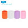 Unique Bargains Sweat Absorbent Elastic Tennis Basketball Badminton Wrist Sweatbands 8 Pcs - 3 of 4
