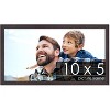 PosterPalooza | Panoramic Textured Brown Picture Frame - UV Acrylic, Foam Board Backing, Hanging Hardware - 2 of 4