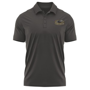 University of Wisconsin-Milwaukee Adult Polo Left Chest Logo, Athletic Heather - 1 of 4
