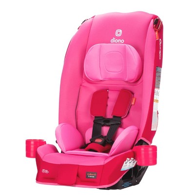 Image of Diono Radian 3R All-in-One Convertible Car Seat, Pink Cotton Candy