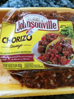 Johnsonville Grilling Chorizo Case