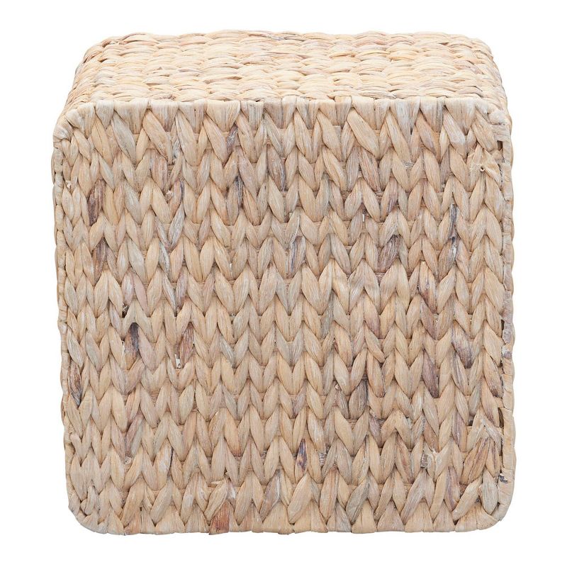 Household Essentials Square Wicker Basket Hyacinth, 6 of 8