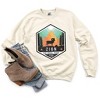 Simply Sage Market Women's Graphic Sweatshirt Zion National Park Badge - 3 of 3