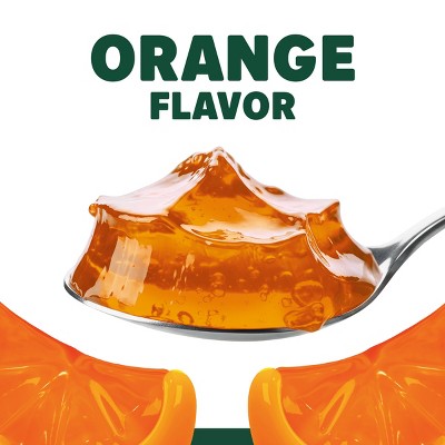 JELL-O Orange Gelatin Dessert - 13.5oz/4ct