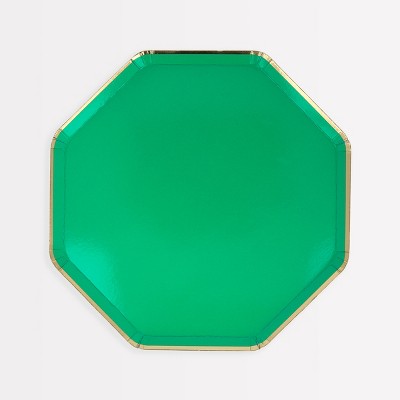 Meri Meri Fir Tree Green Side Plates (Pack of 8)