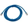 Monoprice Cat5e Ethernet Patch Cable - 10 Feet - Blue | Network Internet Cord - RJ45, Stranded, 350Mhz, UTP, Pure Bare Copper Wire, 24AWG - Zeroboot - 3 of 4