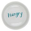 Bone Dry Pet Bowl - Chevron Teal - Large 7.5Dx2.4H Set/2 - 2 of 4