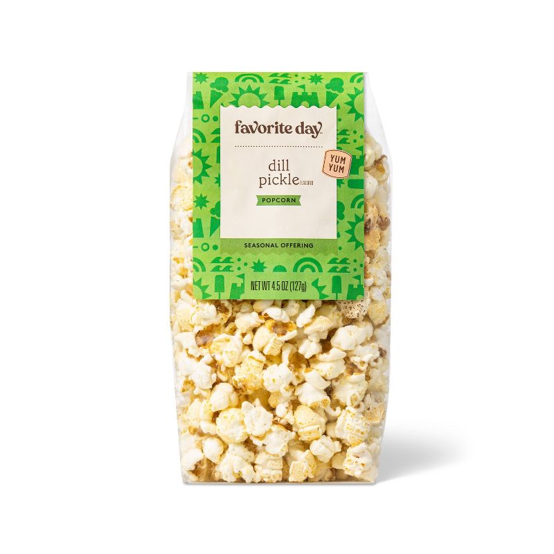 Dill Pickle Popcorn Bag - 4.5oz - Favorite Day&#8482;, 1 of 6