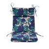 ARTPLAN Outdoor Chair Cushion,Seat & High Back Adirondack Rocking Wicker Chair Lawn Foam Cushion for Patio Furniture,45.5"x21"x3" - 2 of 4