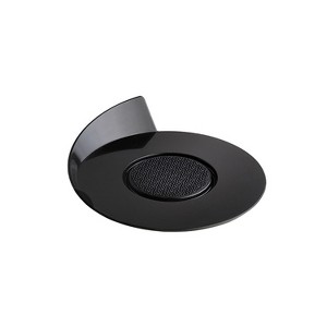 Silikomart Black Round Dessert Plate, 3.4" Dia. - Pack of 100 - 1 of 2