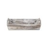 Cheung's Valentin Deep Wooden Handled Tray - White Wash - 3 of 4