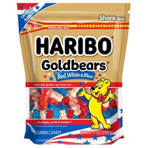 HARIBO Goldbears Candy Red, White and Blue Share Size - 9oz - 1 of 3