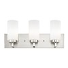 Livex Lighting West Lake 3 - Light Vanity in  Brushed Nickel - 4 of 4