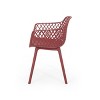 Christopher Knight Home Poppy Modern Resin Dining Chairs - 4 of 4