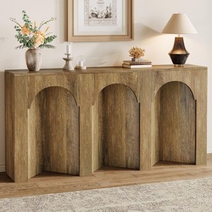 Tribesigns 62.99-Inch Long Sofa Console Table, Farmhouse Narrow Entryway Table - 1 of 4