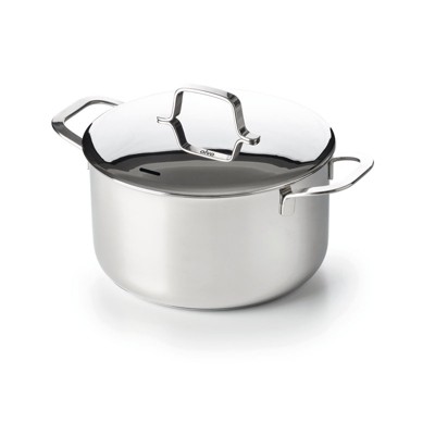 Alva Cookware Maestro Stainless Steel Casserole Dish Pot with Lid, Non Toxic, Induction Compatible, Soup & Stock Pot