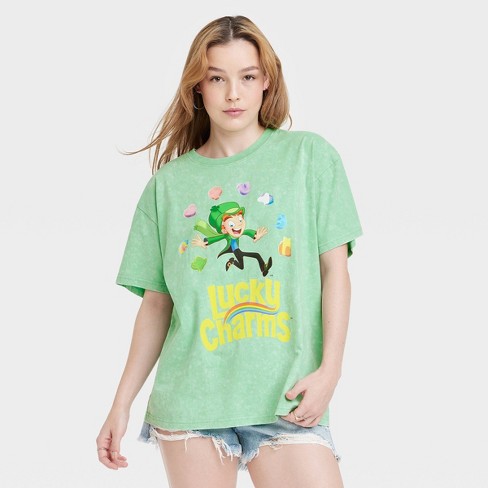 Lucky Brand Womens Oversized Graphic T-Shirt 7W85680 – Biggybargains