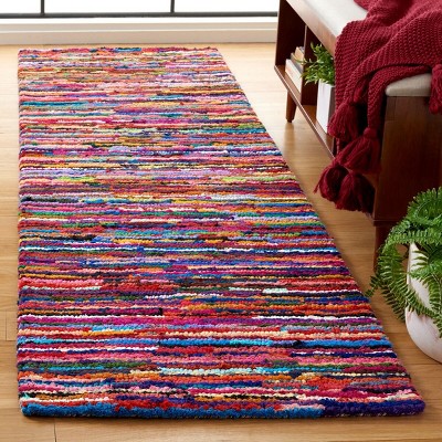 Nantucket Hand-Tufted Multicolor Wool Runner Rug 2'3"x8'