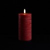 FIA Wick Red Pillar Candle (Set of 2) - 2 of 2