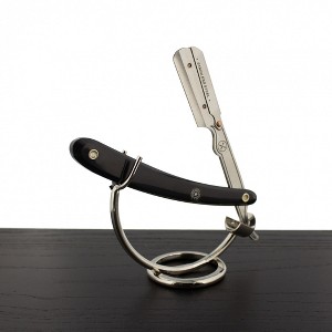 Parker SRB Barber Straight Razor, Black - 1 of 4