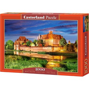 1000 Piece Jigsaw Puzzle, Malbork Castle, Poland, Monastic knighthood' Castle, Adult Puzzle, Castorland C-103010-2 - 1 of 4