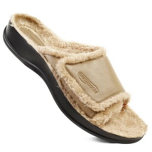 Aerothotic - Hadley Cozy Faux Fur Slipper - 1 of 4