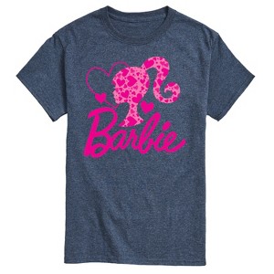 Men's - Barbie - Logo Hearts Short Sleeve Graphic T-Shirt - 1 of 4