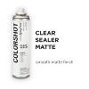 Colorshot Spray Paint Matte Sealer Clear 10oz 4pk Value Set: Exterior Acrylic, Fast Dry, 10000 Sq Ft Coverage - 3 of 4