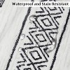 Moroccan Area Rug Washable Rug Soft Non Slip Low Pile Printed Geometric Trellis Rugs for Bedroom Living Room - 3 of 4