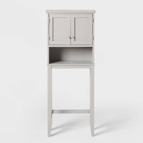 Wood Space Saver Etagere Gray - Threshold™