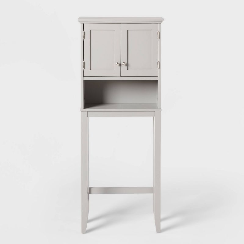 Wood Space Saver Etagere Gray - Threshold&#8482;, 1 of 5
