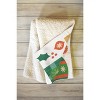 Carey Copeland Gifts of Christmas Fleece Throw Blanket -Deny Designs - image 2 of 2