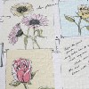 Rural Style Tulip Floral Print Cotton Bedding Set – 3 Piece King Size Set with Quilt Cover & 2 Pillowcases, Soft Breathable Farmhouse Country Style - 4 of 4
