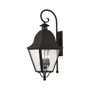 Livex Lighting Amwell 4 - Light Wall Light in  Black - 1 of 4