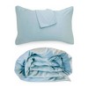 Viscose from Bamboo Luxury Duvet Cover Set with Shams - BedVoyage - 2 of 4