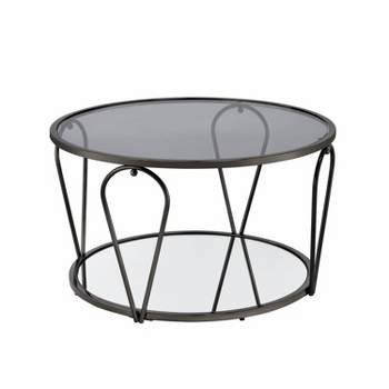 31" Kuut Contemporary Round Coffee Table - HOMES: Inside + Out