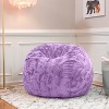 Jaxx Saxx 3 Foot Bean Bag Chair - Faux Fur - Fun Colors - 2 of 4