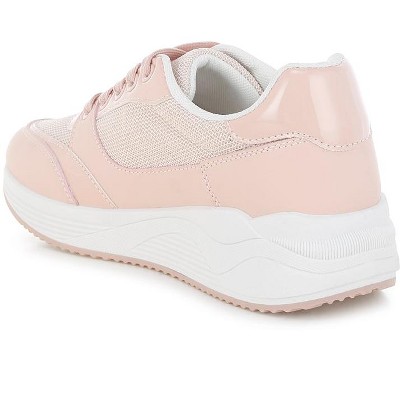 Женские кроссовки London Rag Womens Subasa Chunky Mesh Lace Up Sneakers 8 — фото 4