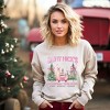 Simply Sage Market Women's Graphic Sweatshirt Coquette St. Nick's Tree Farm - 2 of 4