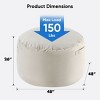 JIONJOY Comfort - Redefined Bean Bag Sofa Chair with Memory Foam Filling, Ideal for Every Home - 2 of 4