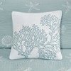 Gracie Mills Elisa 4 Piece Cotton Reversible Embroidered Quilt Set with Throw Pillow - image 3 of 4