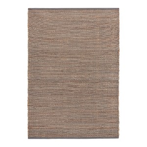 Delara Handwoven Jute and Cotton Area Rug - Natural Rug, Farmhouse Accent Rug for Living Room, Bedroom - 1 of 4