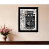 HomeRoots FARM SWEET FARM MILK CAN Black Framed Print Wall Art - 2 of 3
