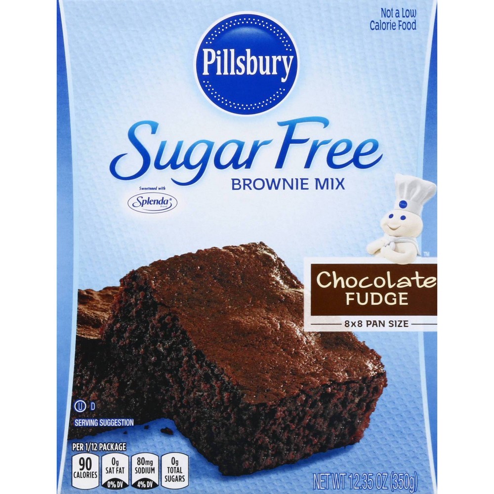 UPC 051500553060 product image for Pillsbury Sugar Free Chocolate Fudge Brownie Mix - 12.35oz | upcitemdb.com