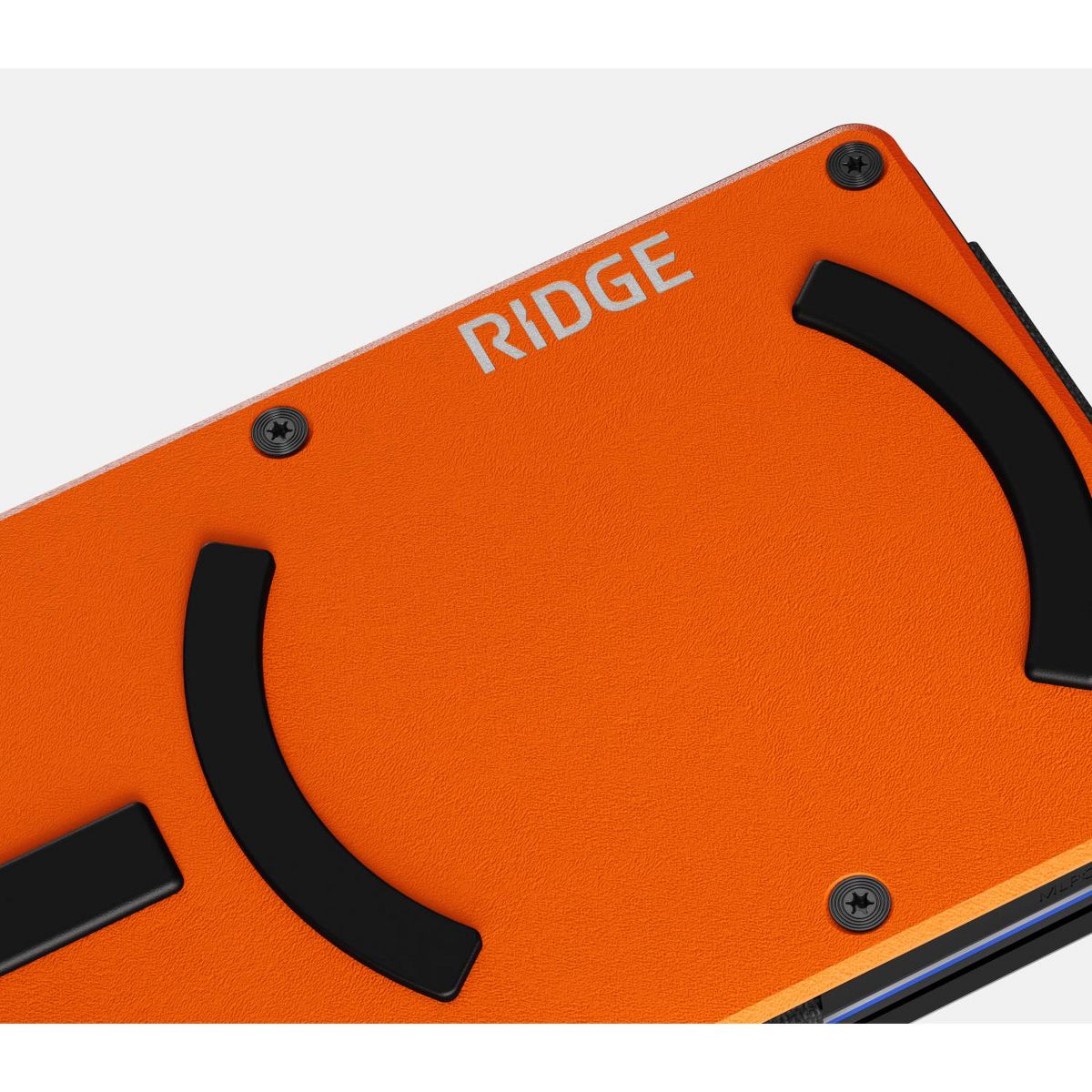 Ridge Wallet for Magsafe - Basecamp Orange - Cash Strap - thumbnail 4