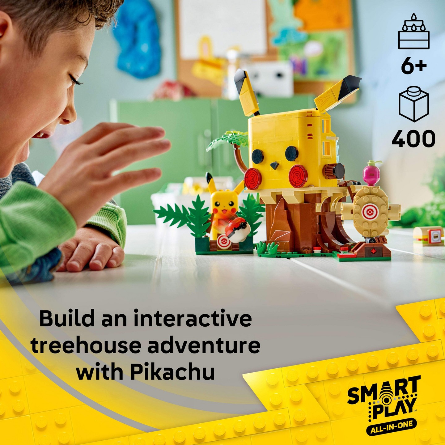 Детский конструктор LEGO Pokémon Smart Play: Training House with Pikachu 72164 — фото 2