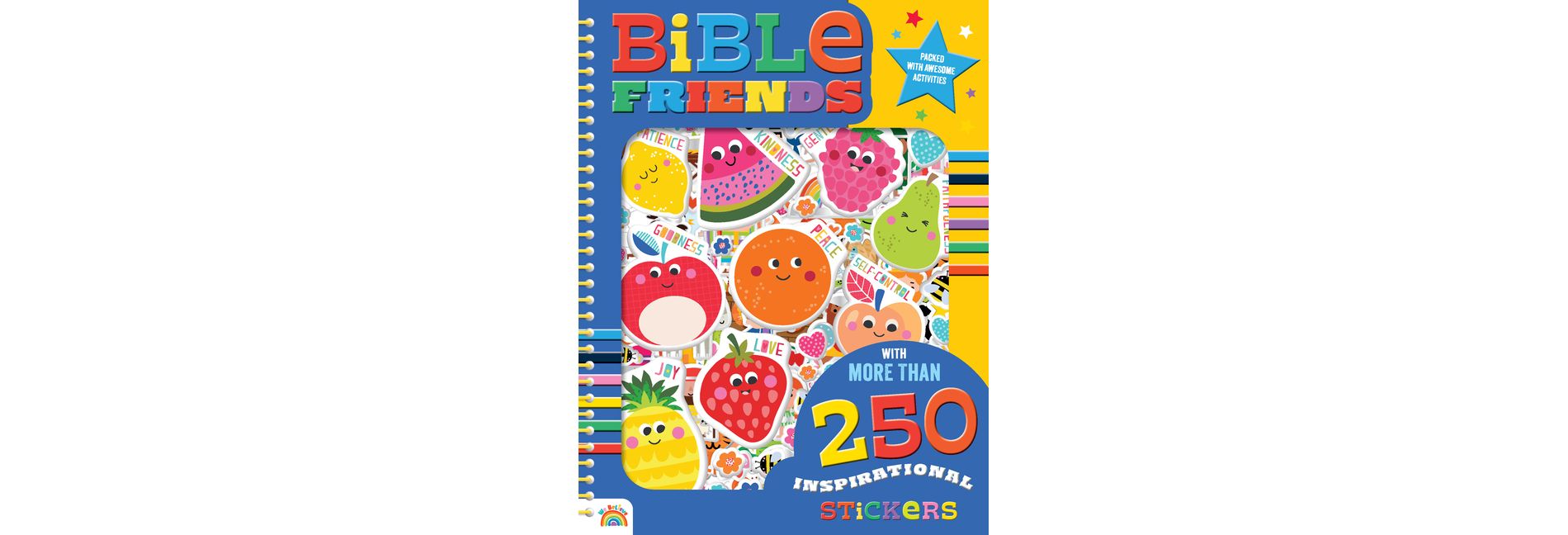 Bible Friends Sticker Activity Book - by  Broadstreet Publishing Group LLC (Spiral Bound)