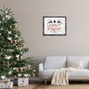Stupell Industries Merry Christmas with Reindeer, 31" x 25" - 2 of 4