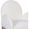 Meridian Furniture,Waldorf Chenille Fabric Dining Chair - 4 of 4